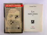 (CRUCIVERBISTE) Les mots croisés. Précédés de considérations de l'auteur sur l'art et la manière de croiser des mots. SUIVI DE : Les mots croisés II par Georges PEREC - Image 1