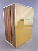 JULiO GONZALEZ. Catalogue raisonné des dessins. 9 volumes sous coffret. Scènes Paysannes, Les Maternités, Nus, Femmes a leur toilette, Paysages, Portraits, Vie Quotidienne, Projets pour sculptures : figures, Projets pour sculptures: personnages.  par JUlio GONZALEZ / Josette GIBERT - Image 1