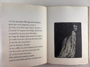 (LIVRES D'ARTISTE) Un rêve c'est. (Tiré de Pièce de pièces, Temps perdu )  par Alain de LA BOURDONNAYE (1930-2016)  Xavier FORNERET (1809-1884) - Image 5