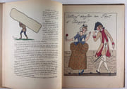 A propos de chansons. Récits pour les enfants par Marcelle Fauchier-Delavigne. Orné d' images en couleurs par Guy Arnoux.Le Pont d'Avignon - Le Roi Dagobert - Malbrough - Il pleut, Bergère - Le Père Bugeaud -Monsieur Dumollet par Guy Arnoux - Marcelle Fauchier-Delavigne - Image 4