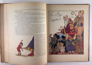 A propos de chansons. Récits pour les enfants par Marcelle Fauchier-Delavigne. Orné d' images en couleurs par Guy Arnoux.Le Pont d'Avignon - Le Roi Dagobert - Malbrough - Il pleut, Bergère - Le Père Bugeaud -Monsieur Dumollet par Guy Arnoux - Marcelle Fauchier-Delavigne - Image 6