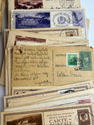 Lot de 227 cartes postales adressées au Docteur Ovary dans les années 1920-1930 par ses patients, amis, proches. 211 sont pour la plupart en hongrois, 16 en français. par Zoltan OVARY / OVARI (1907-2005 - Image 4