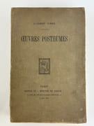 Oeuvres posthumes. par Gabriel-Albert AURIER (1865-1892). Préface de Rémy de Gourmont. - Image 1
