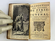Traduction des Satires de Perse et de Juvenal. Nouvelle édition, augmentée d'Arguments à chaque Satire. par Par le P. Tarteron, dela Compagnie de Jesus - Image 4