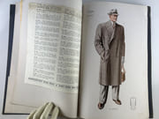 (MODE - COUTURE) Men's fashions 1953/54. Publications E. Soumillion. 10 planches nb & couleurs & 1 double nb, 21 modèles présentés.26 x 37 cm. par  - Image 17