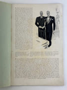 (MODE - COUTURE) Men's fashions 1953/54. Publications E. Soumillion. 10 planches nb & couleurs & 1 double nb, 21 modèles présentés.26 x 37 cm. par  - Image 9