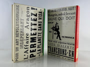 Tracts surréalistes et déclarations collectives. 2 volumes. 1) 1922-1939 Précédés d'un texte d'André Breton. 2 1940-1969 Suivi d'un texte de Jean Schuster et de compléments du tome 1. par Présenté et commenté par José PIERRE, avec le concours de M. Bonnet, L. Malet et A. Thirion - Image 2