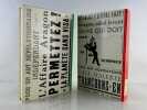 Tracts surr&eacute;alistes et d&eacute;clarations collectives. 2 volumes. 1) 1922-1939 Pr&eacute;c&eacute;d&eacute;s d'un texte d'Andr&eacute; Breton. 2 1940-1969 Suivi d'un texte de Jean ...