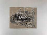 Dessins de Victor Hugo. Les travailleurs de la mer. 64 dessins de Victor HUGO gravés sur bois de bout à taille réelle par MEAULLE. Un des 60 exemplaires sur japon. par Victor HUGO - Image 12