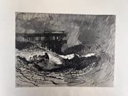 Dessins de Victor Hugo. Les travailleurs de la mer. 64 dessins de Victor HUGO gravés sur bois de bout à taille réelle par MEAULLE. Un des 60 exemplaires sur japon. par Victor HUGO - Image 14