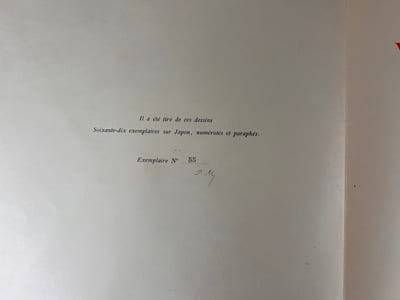 Dessins de Victor Hugo. Les travailleurs de la mer. 64 dessins de Victor HUGO gravés sur bois de bout à taille réelle par MEAULLE. Un des 60 exemplaires sur japon.