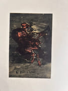 Dessins de Victor Hugo. Les travailleurs de la mer. 64 dessins de Victor HUGO gravés sur bois de bout à taille réelle par MEAULLE. Un des 60 exemplaires sur japon. par Victor HUGO - Image 9