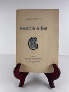 Gaspard de la nuit. Envoi de René-Louis Doyon, éditeur de cet ouvrage.