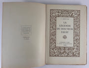 La légende du Docteur Faust. Ornements de P. de Pidoll. Exemplaire sur japon. par SAINTYVES - Image 3