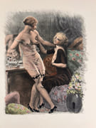 (Erotisme - Curiosa) La Garçonne. Roman de moeurs. 15 pointes sèches en couleurs de Paul Emile Bécat par Victor MARGUERITTE - Paul-Emile BECAT - Image 11