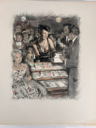 (Erotisme - Curiosa) La Garçonne. Roman de moeurs. 15 pointes sèches en couleurs de Paul Emile Bécat par Victor MARGUERITTE - Paul-Emile BECAT - Image 5