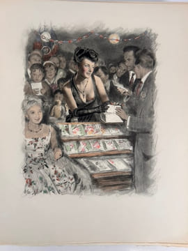 (Erotisme - Curiosa) La Garçonne. Roman de moeurs. 15 pointes sèches en couleurs de Paul Emile Bécat. Victor MARGUERITTE - Paul-Emile BECAT
