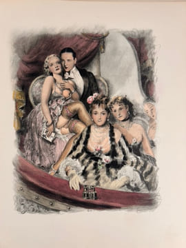 (Erotisme - Curiosa) La Garçonne. Roman de moeurs. 15 pointes sèches en couleurs de Paul Emile Bécat. Victor MARGUERITTE - Paul-Emile BECAT