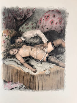 (Erotisme - Curiosa) La Garçonne. Roman de moeurs. 15 pointes sèches en couleurs de Paul Emile Bécat. Victor MARGUERITTE - Paul-Emile BECAT
