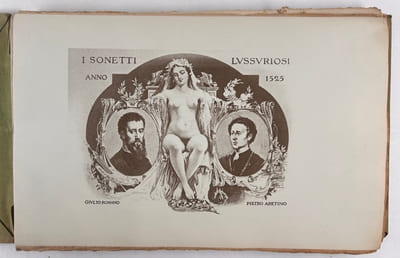 (Curiosa- Erotisme) Les Sonnets Luxurieux du divin Aretin