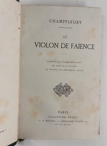 Le Violon de Faïence. L'avocat qui trompe son client. Les amis de la nature. Les enfants du professeur Turce.
