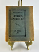 Lettres exotiques par John-Antoine NAU. Préface de Jean Royère. - Image 1