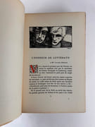 MES COMMUNIONS (nouvelles) Eaux-fortes et dessins de Frans de Geetere. Titres des nouvelles : L'HONNEUR DE LUTTÉRATH - LA PETITE SERVANTE - CLIMATÉRIE - LE COQ ROUGE - LA TENTATION DE MINERVE  DES ANGLIERS  - TANTE MARIE - BURCH MITSU -  UNE PARTIE SUR L'EAU  - CHARDONNERETTE  - LA DERNIÈRE LETTRE DU MATELOT - APPOL ET BROUSCARD - UNE MAUVAISE RENCONTRE - LE SUBLIME ESCARPE - LE STRYGE.  par Georges EEKHOUD - Image 3