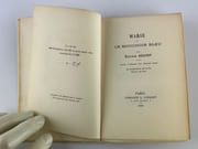 Marie ou Le mouchoir bleu. par Etienne BEQUET. Notice littéraire par Adolpe Racot.  - Image 2