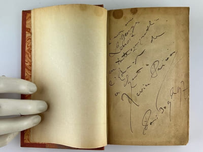 Chansons chimériques. Envoi autographe signé à son ami Georges Benoit.