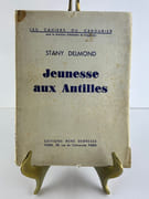 Jeunesse aux Antilles. Envoi autographe signé.  par Stany DELMOND  - Image 1