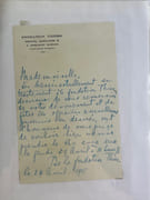 FONDATION THIERS. Réunion de documents provenant de l'ancien trésorier-économe Louis Gasc et de son épouse (maîtresse lingère). Documents liés à la vie privée de la famille L. Gasc, résidant dans les appartements du Rond-point Bugaud.  par  - Image 4