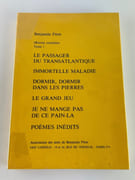 Oeuvres complètes. Tome 1. Le passager du transatlantique. Immortelle maladie. Dormir, dormir dans les pierres. Le grand jeu. Je ne mange pas de ce pain-là. Poèmes inédits par Benjamin PERET - Image 1