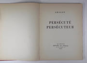 (Surréalisme) Persécuté persécuteur par Louis ARAGON - Image 2