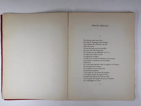 (Surréalisme) Persécuté persécuteur. Louis ARAGON