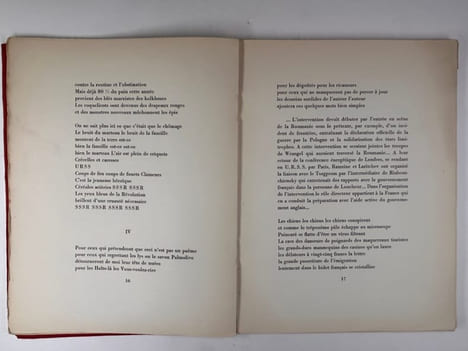(Surréalisme) Persécuté persécuteur. Louis ARAGON
