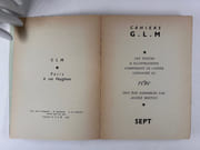 Cahiers G.L.M. septième cahier mars 1938. Les textes & illustrations composant ce cahier consacré au rêve ont été assemblés par André Breton par André BRETON - Image 3