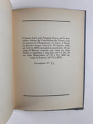 L'Amour forcé. Tirage de tête. Premier papier. Un des 20 exemplaires sur vergé Saint-Marcel. par François FOSCA - Image 4
