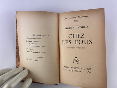 Chez les fous. Dessins de Rouquayrol.