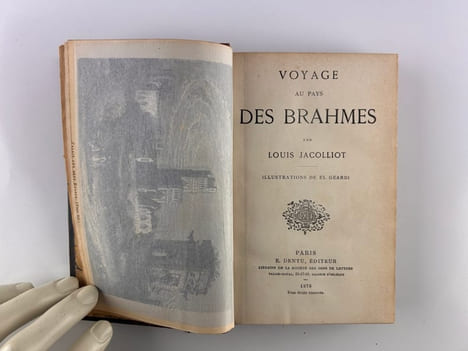 Voyage au pays des Brahmes. Louis JACOLLIOT