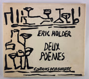 Deux poèmes. Illustré par C. Stassart-Springer et J.M. Queneau. par Eric HOLDER - Image 1