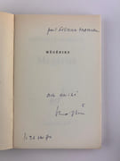 Mégéries. Roman. Envoi de l'auteur à Félicien Marceau. par Georges LAMBRICHS - Image 2