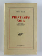 Printemps noir. Nouvelles. (Black Spring) par Henry MILLER. Traduction de Paul Rivert. - Image 1