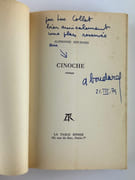 Cinoche. Envoi autographe signé "pour Luc Collet bien amicalement une place réservée au --> Cinoche" par Alphonse BOUDARD - Image 1