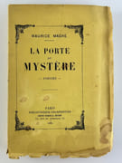 La porte du mystère. Poésies. par Maurice MAGRE - Image 1