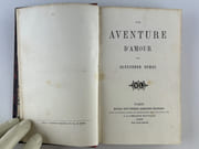 Une aventure d'amour. Suivi de Herminie. Première édition en volume seul. par Alexandre DUMAS - Image 2