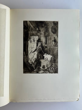 Le grillon du foyer. Conte de Noël. Avec des gravures sur cuivre de Philippe JULLIAN.. Charles DICKENS