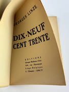 (POESIE)-BELGICANA) 1930 Dix-neuf cent trente par Georges LINZE - Image 4