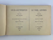 (BELGICANA) Oud Antwerpen - Vieil Anvers. par Max ROOSES. Waterverfschilderingen en teekeningen - Aquarelles et dessins de Frans VAN KUYCK. - Image 2