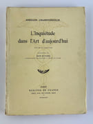 L'Inquiétude dans l'Art d'aujourd'hui. Avec 40 illustrations. par Bernard CHAMPIGNEULLE. Introductionde René Huyghe.  - Image 1