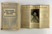 Souvenirs d'un temps disparu. Avec 13 gravures hors-texte. par Marie SCHEIKEVITCH - Image 1